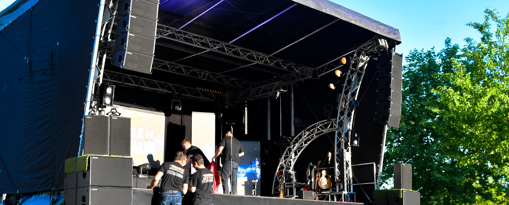 mobile Bühne SmartStage 50qm